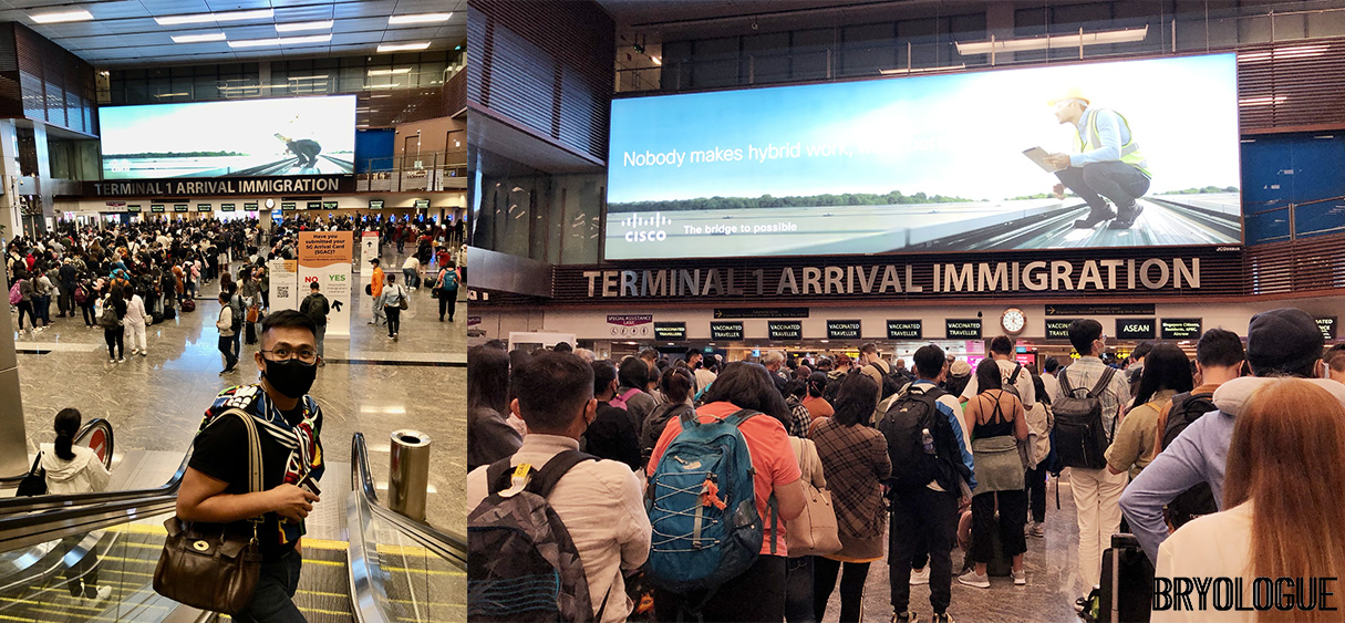 The 00h30 situation at the immigration at Changi Airport's Terminal 1.jpg